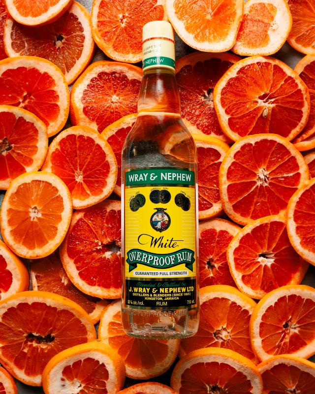 Grapefruit cocktail product shot