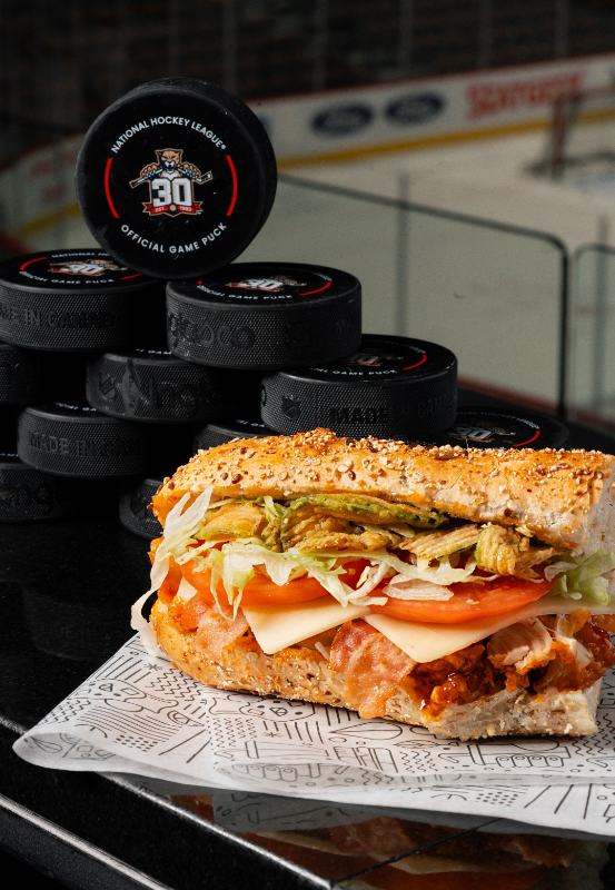 Sandwich food photography